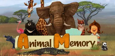 Animal Memory for kids