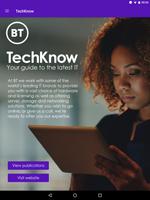 BT TechKnow پوسٹر