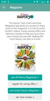 Savory Magazine by Giant Food Plakat