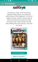 Savory by Giant Food Stores plakat