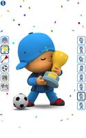 Talking Pocoyo Football Free पोस्टर