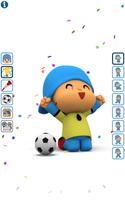 2 Schermata Talking Pocoyo Football Free