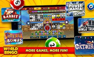 World of Bingo™ Casino with free Bingo Card Games постер