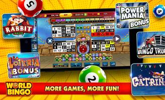 World of Bingo™ Casino with free Bingo Card Games Affiche