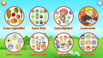 Learn English For Kids With At 스크린샷 1