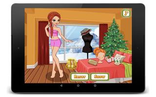 Poster Christmas Dress Up Games - games girls