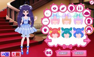 Dress up princess doll постер