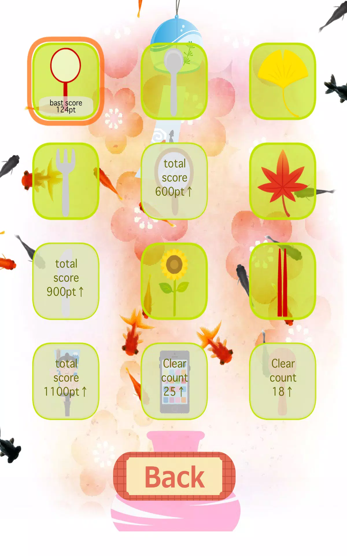 Goldfish scooping festival