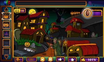 50 poziomów - halloweenowa gra ucieczki screenshot 1