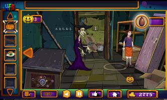 50 poziomów - halloweenowa gra ucieczki screenshot 2