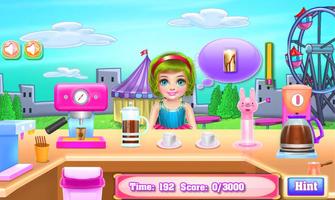 Cooking Cake - Coffee Maker Street Truck پوسٹر