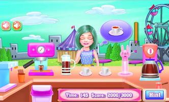 Cooking Cake - Coffee Maker Street Truck screenshot 2