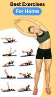 Abdominaux Fitness Exercice Affiche