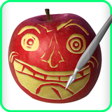 Fruit Draw: Sculpt & Peel Art ikon