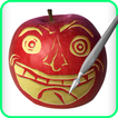 ”Fruit Draw: Sculpt & Peel Art