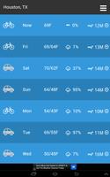 3 Schermata Bicycle Weather