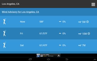 3 Schermata Golf Weather