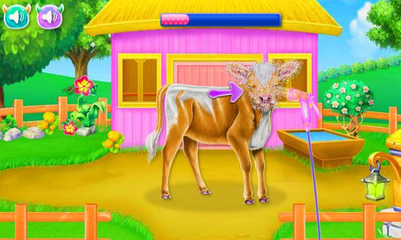 Играть маленький город. Игра уход за коровой. Игра my little Cow. Ухаживать за коровами игра. Little Cow IOS.