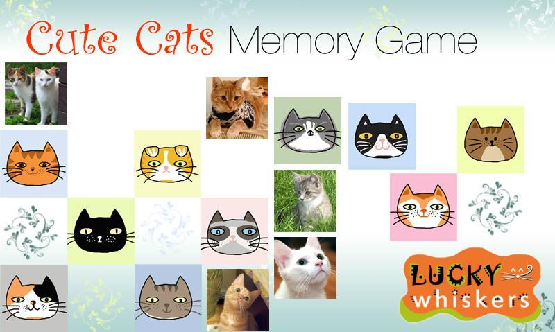 Кошки память на русском. Cute Cats игра. Игра Мемори кошки. Кэтс Мемори. Cute Cats 2 игра.