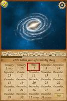 Astronomia Universo Calendário imagem de tela 1