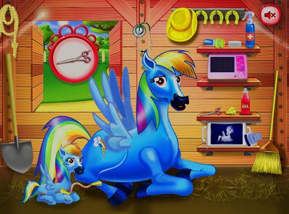 Rainbow Dash game the New Born Baby for Android APK Download