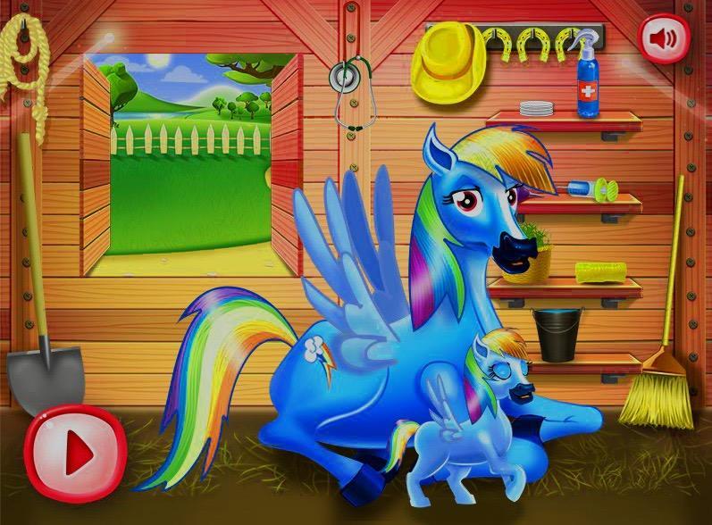 Descarga de APK de Rainbow Dash juego el bebé recién nacido para Android Descarga de APK de Rainbow Dash juego el bebé recién nacido para Android