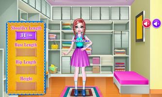 Sewing clothes school game screenshot 2