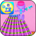 Sewing of school clothes - game girls