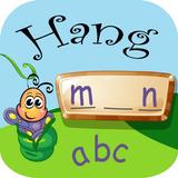 Hangman Best Kids hooked on Phonics Spelling Games icône