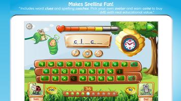 Hangman Best Kids hooked on Phonics Spelling Games Screenshot 1