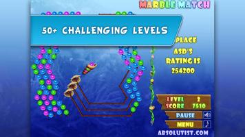 Marble Match: Under the Sea Affiche