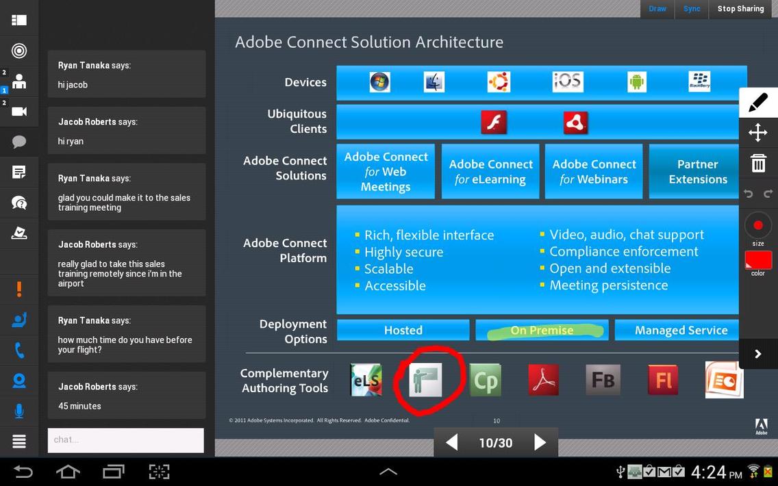 Adobe Connect screenshot 6