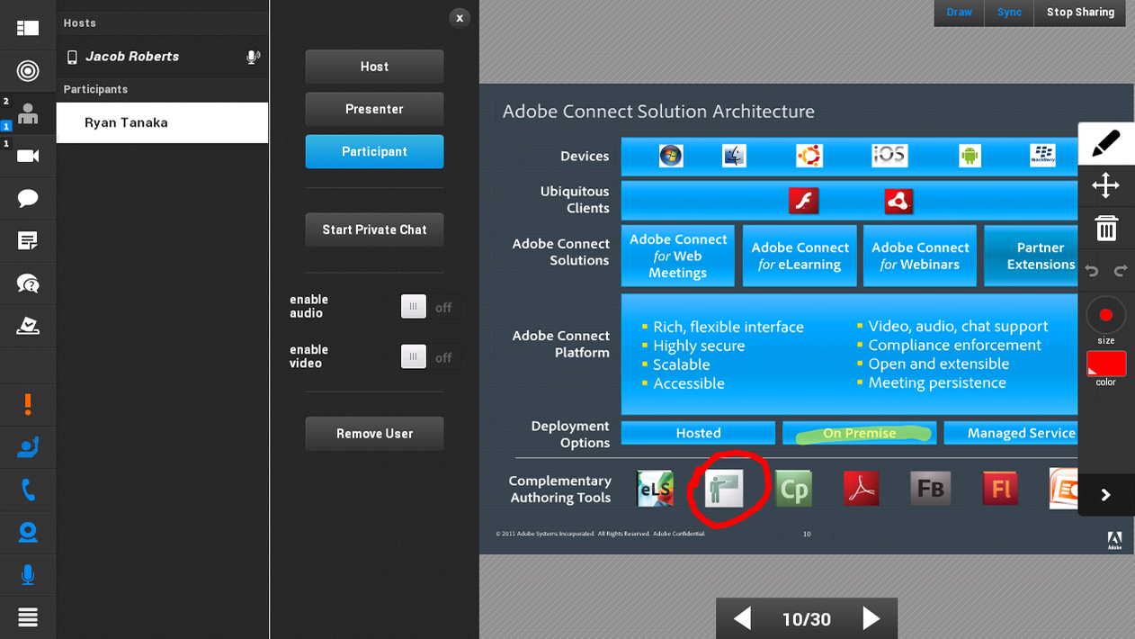 Adobe Connect screenshot 14