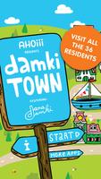 Damki Town - Livre à colorier animaux pour enfants Affiche