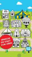 Damki Town – Malbuch-App für Kinder mit Tieren Screenshot 1