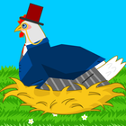 Idle Chicken Farm: Easter Eggs أيقونة