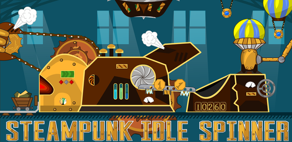 Как скачать Steampunk Idle Spinner Factory на Android image