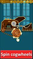 Steampunk Idle Gear Spinner plakat