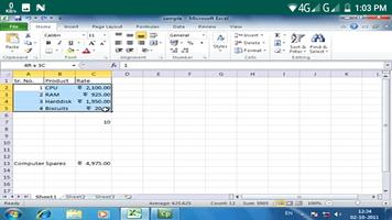 Learn M S Excel in Marathi P2 screenshot 3
