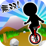 無双！一輪車【簡単操作で面白い人気の暇つぶし無料ゲーム】 icon