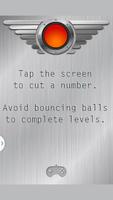 Number Cutter Writing Game Plakat