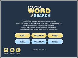 Daily Word Search Cartaz