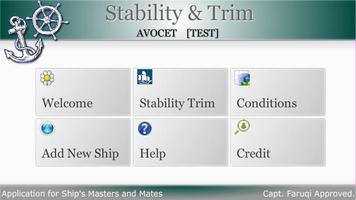 Avocet Stability And Trim Affiche