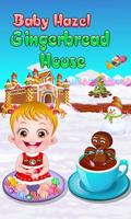 Baby Hazel Gingerbread House Affiche