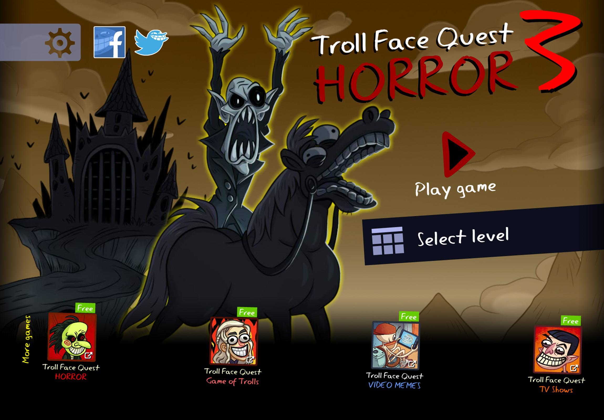 Scarica Gratis Images Troll Face Quest Horror 3 For Android Apk Download dernière par