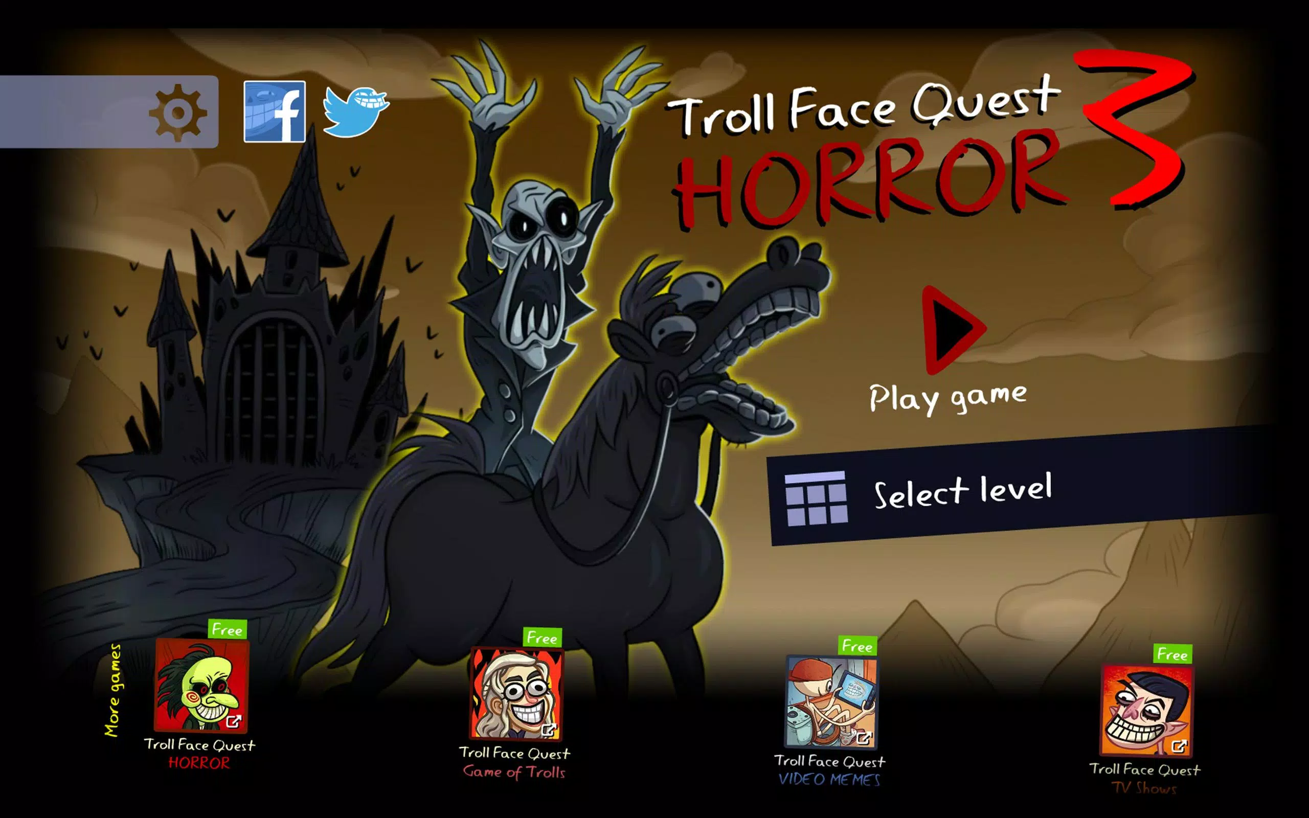 Troll Face Quest Horror for Android - Download the APK from Uptodown