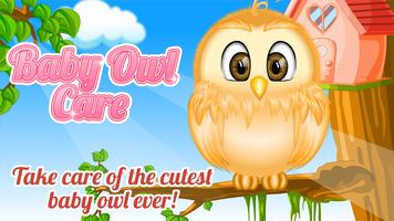 پوستر Baby Owl Care