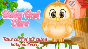 Baby Owl Care Affiche
