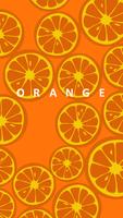 orange plakat