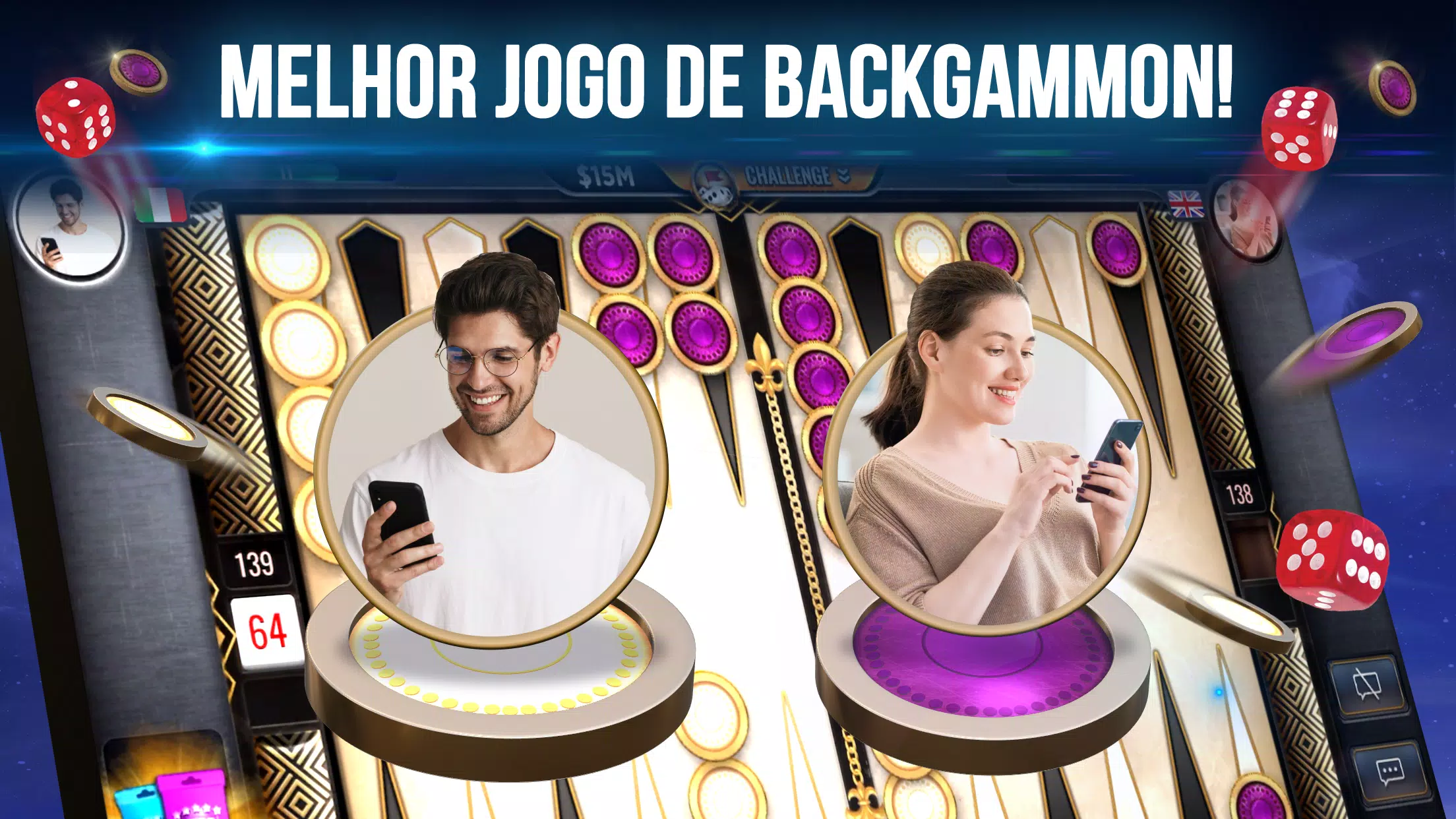 Como jogar gamão online: clássico está disponível para Android e